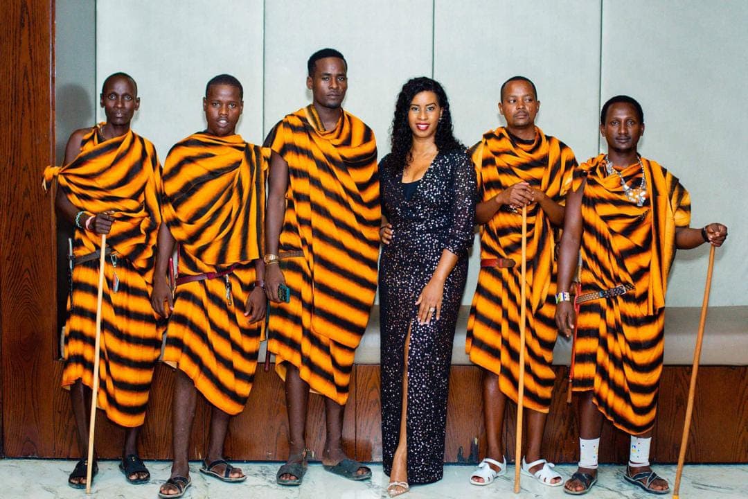 Evening with Maasai